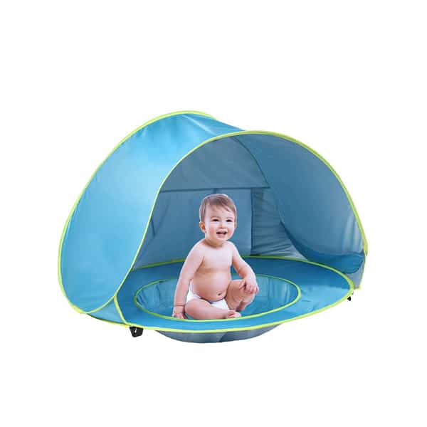 BabyTent, namiot dla dzieci z ochroną UV i basenem