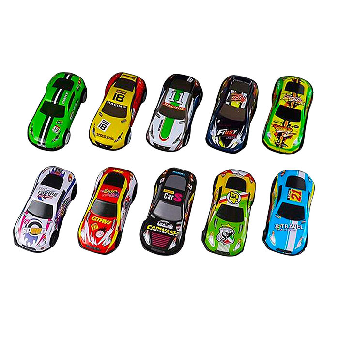 CatapultCars, zestaw 10 samochodzików dla dzieci