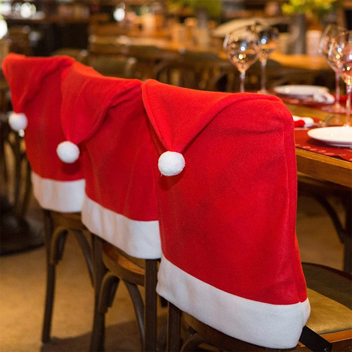 ChairSanta, świąteczne pokrowce na krzesła (4 sztuki) - Image 3