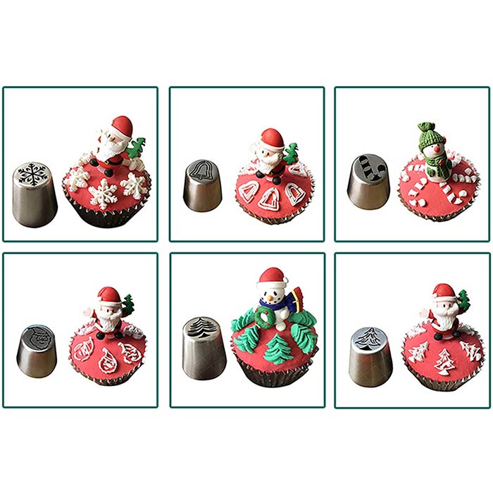 ChristmasNozzles, świąteczna dekoracja ciast i innych deserów - Image 9