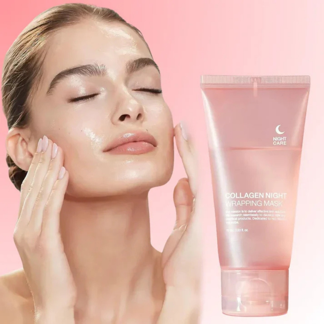 CollagenMask, collagenowa maska na noc z efektem peel-off - Image 8