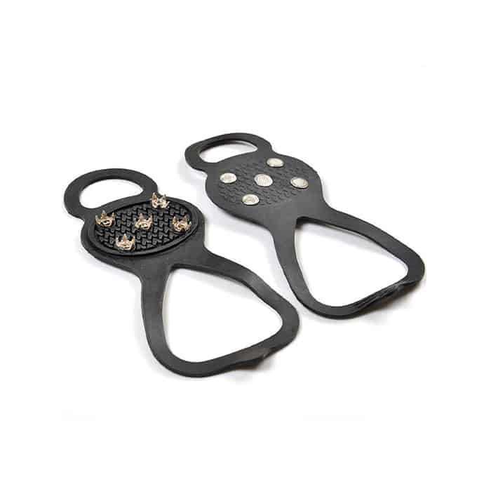 Crampons, uniwersalne raki zapewniające przyczepność (2 sztuki)