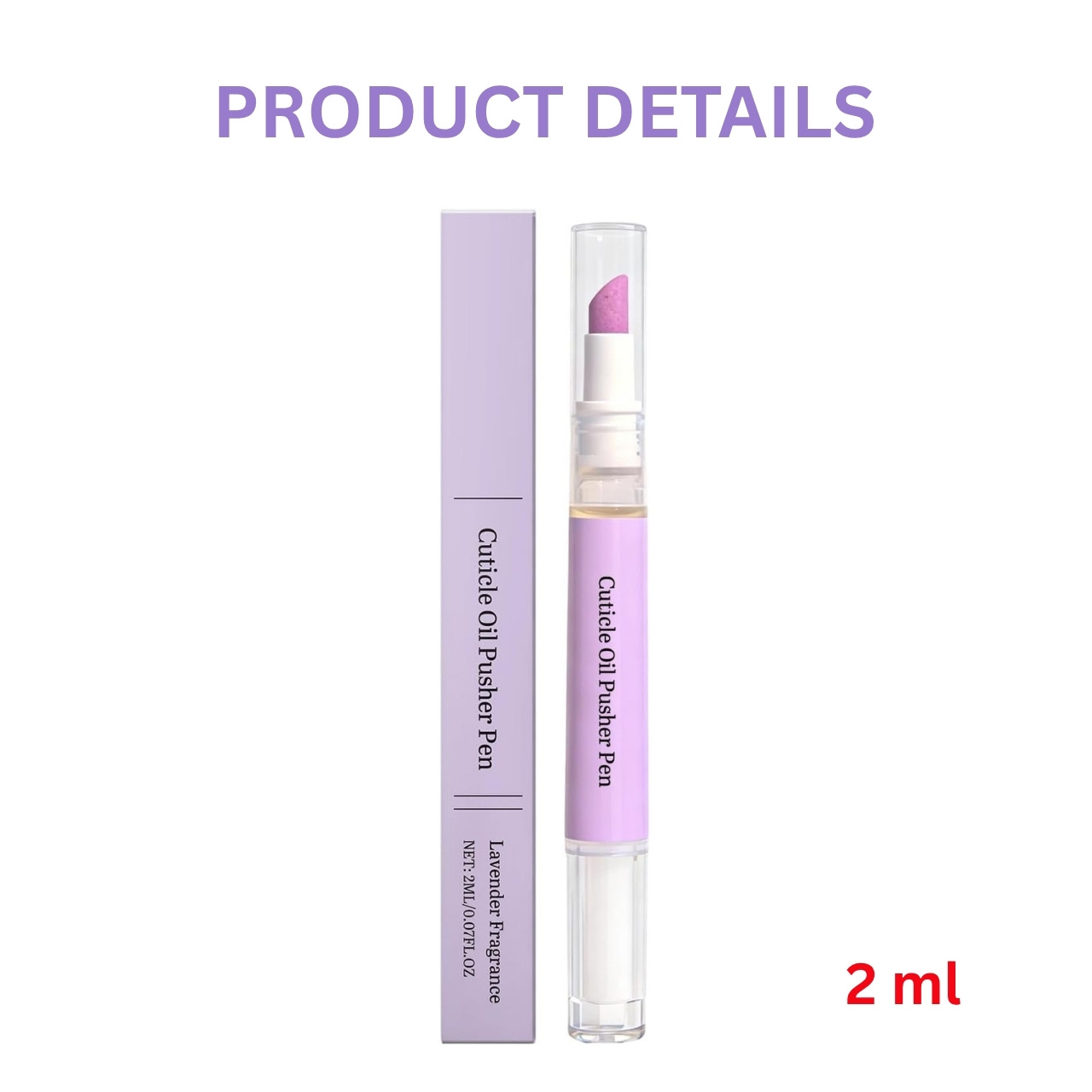 2-w-1 długopis do pielęgnacji skórek, CuticleOil - Image 11