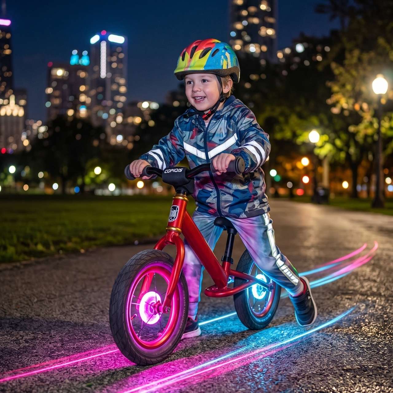 Lampka LED do rowerów dziecięcych CycleLamp - Image 2
