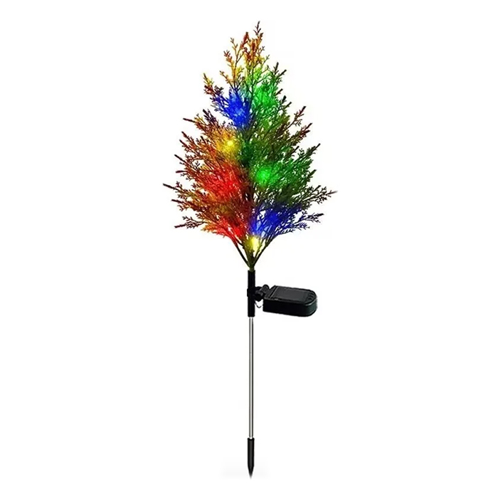 Cypress, lampa słoneczna w kształcie drzewa cyprysowego