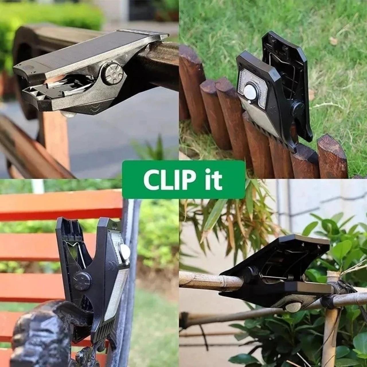 DeckClip, Solarne światło ogrodowe z klipsem i czujnikiem ruchu - Image 5
