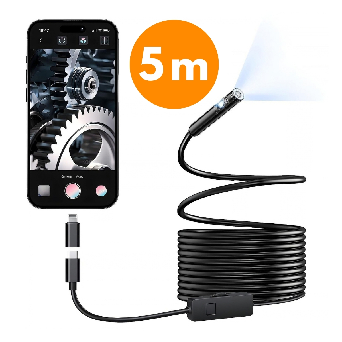 Kamera endoskopowa do telefonu, EndoCam - Image 1