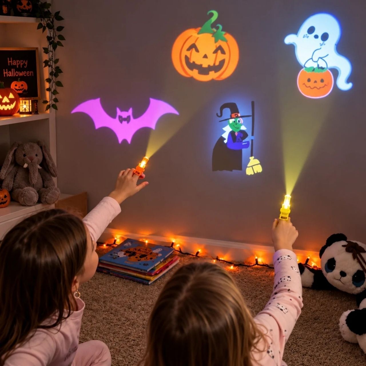 Projektory LED na palce – Halloween, FingerLights - Image 5