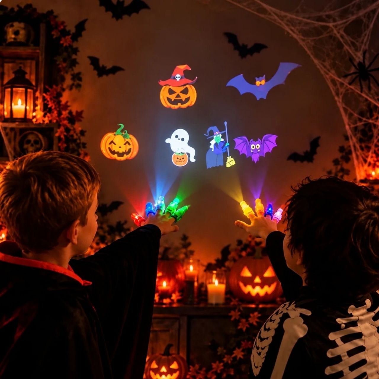 Projektory LED na palce – Halloween, FingerLights - Image 6