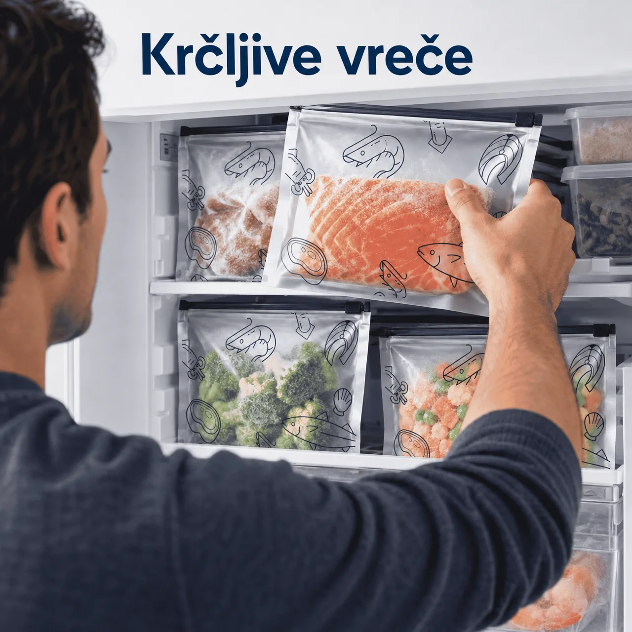 Woreczki do przechowywania żywności (15+15 GRATIS), FreshBags - Image 6
