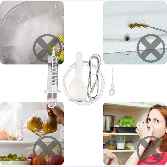 FridgeCleaner, zestaw do czyszczenia odpływu lodówki - Image 5