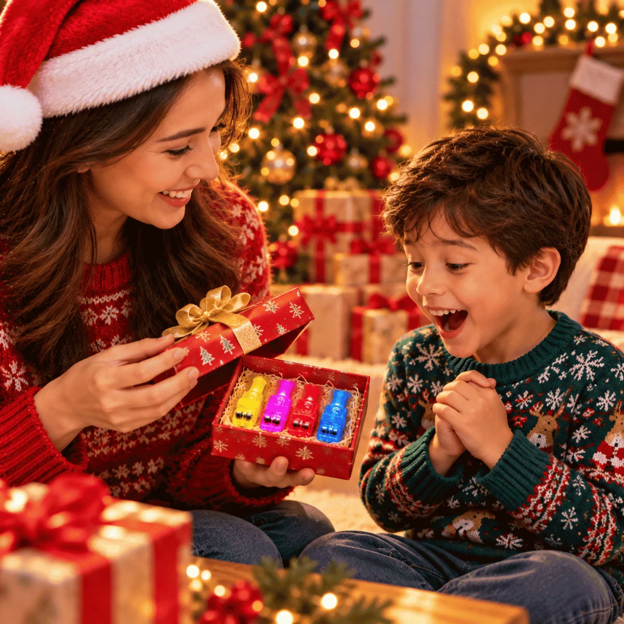 Projektory LED na palce z motywami świątecznymi, FunLights - Image 3