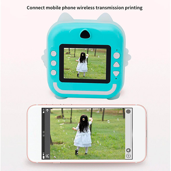 JumboPrintBundle – aparat z drukarką + 7 rolek papieru i karta Micro SD - Image 5