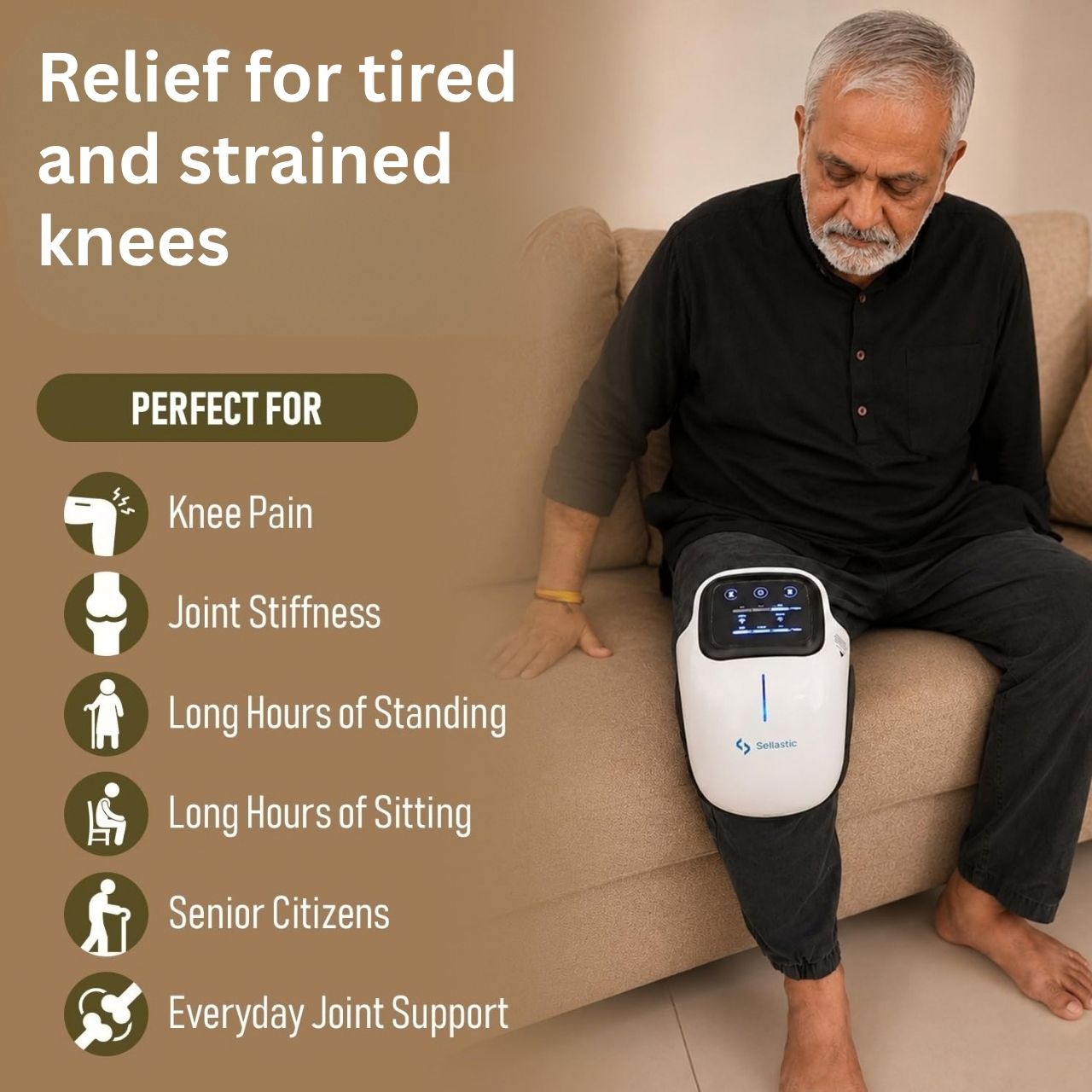 Masażer do kolan, KneeMassager - Image 2