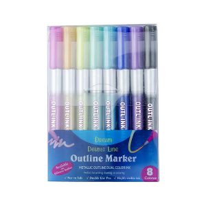 MagicMarkers, 8-elementowy zestaw markerów tworzących magiczne kontury - Image 4