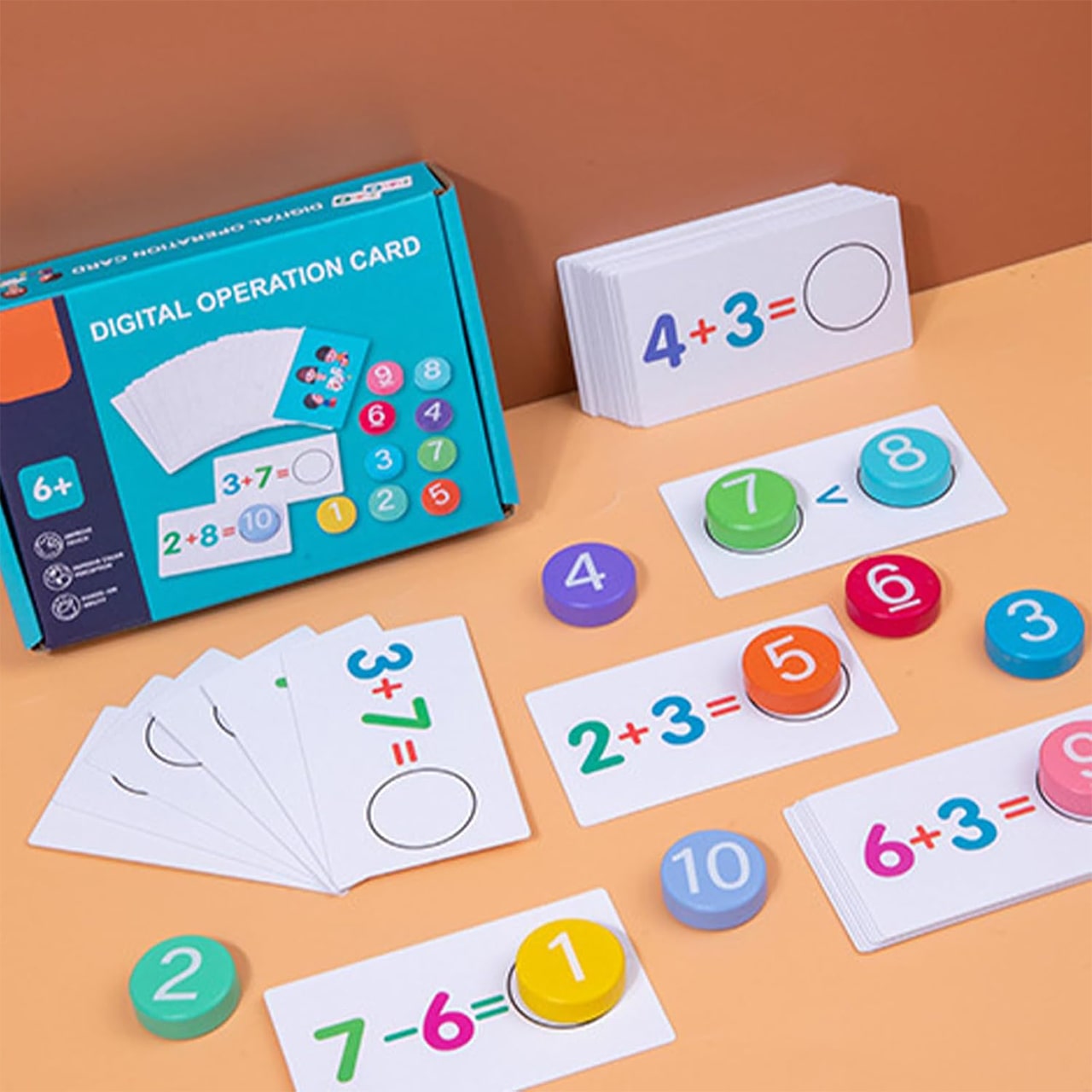 MathCards, edukacyjna gra do nauki dodawania i odejmowania