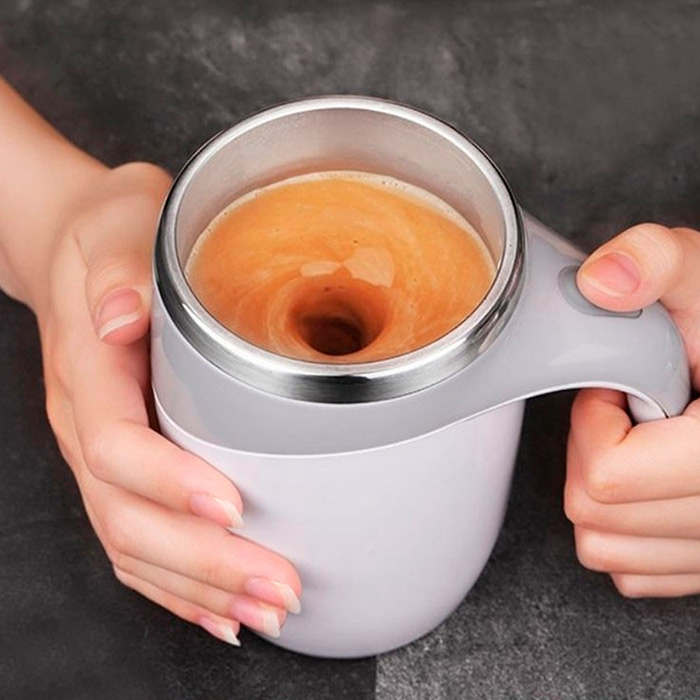 MixMug, kubek termiczny z przyciskiem do mieszania napojów - Image 5