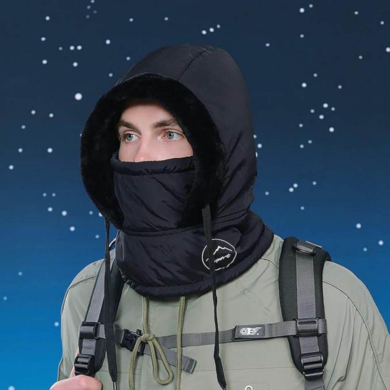 MuffHat, zimowa czapka z szalikiem i maską - Image 8