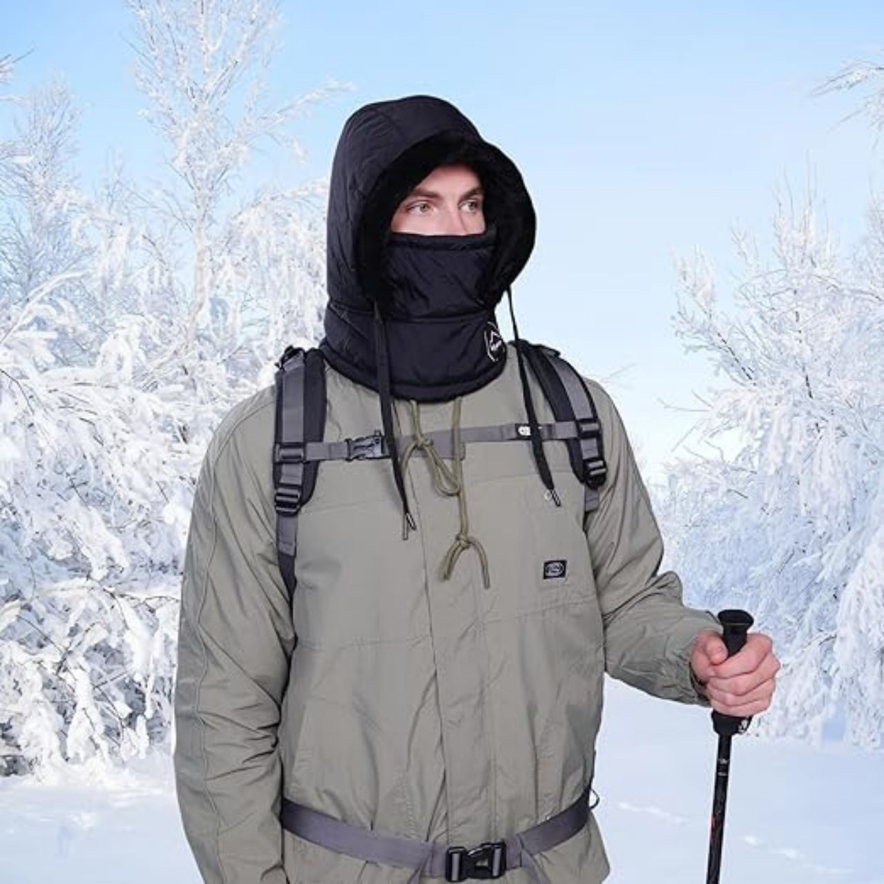 MuffHat, zimowa czapka z szalikiem i maską - Image 9