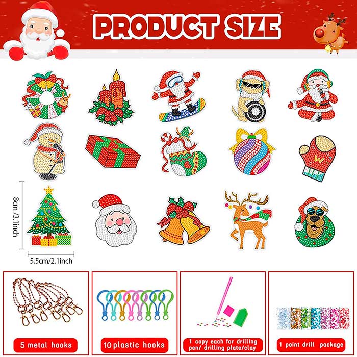PerfectGift, 15-elementowy Zestaw Kreatywny na Święta - Image 2