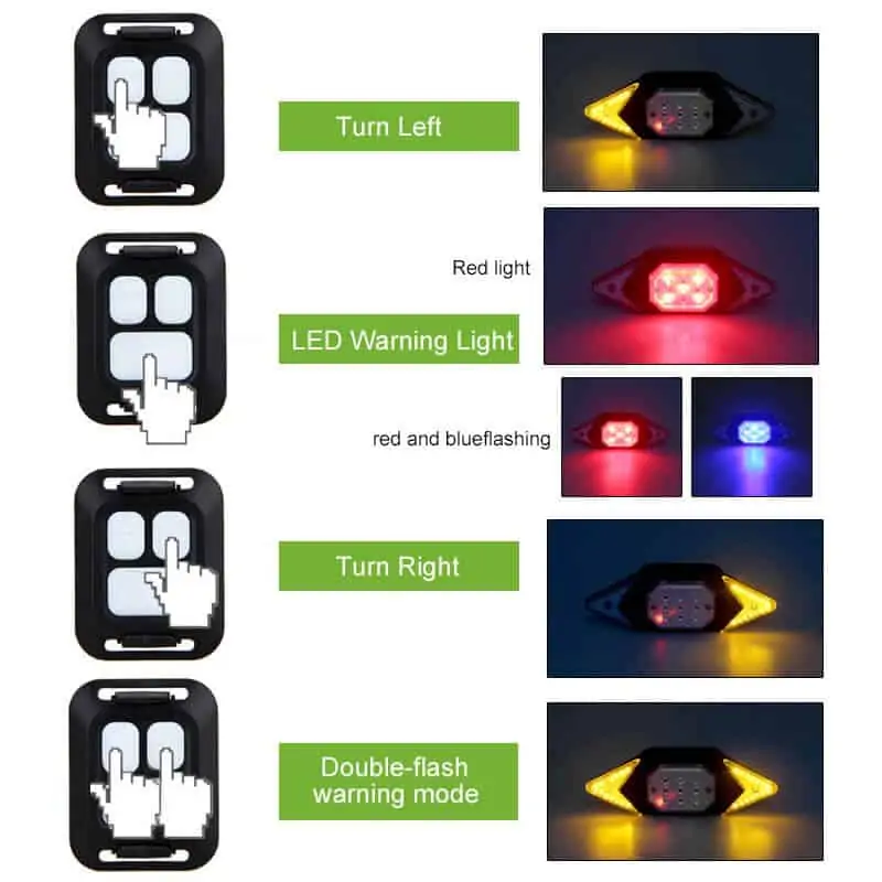 RearLightIndicator, wskaźnik rowerowy z bezprzewodowym pilotem - Image 7