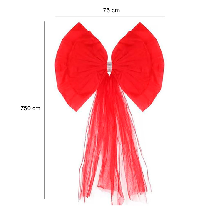RedBow, świąteczna kokarda do umieszczenia na drzwiach - Image 2