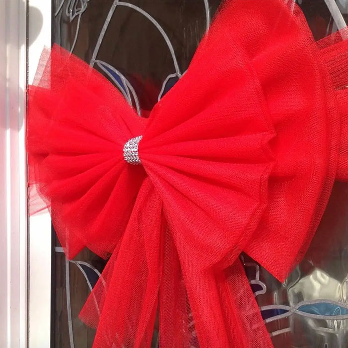 RedBow, świąteczna kokarda do umieszczenia na drzwiach - Image 6