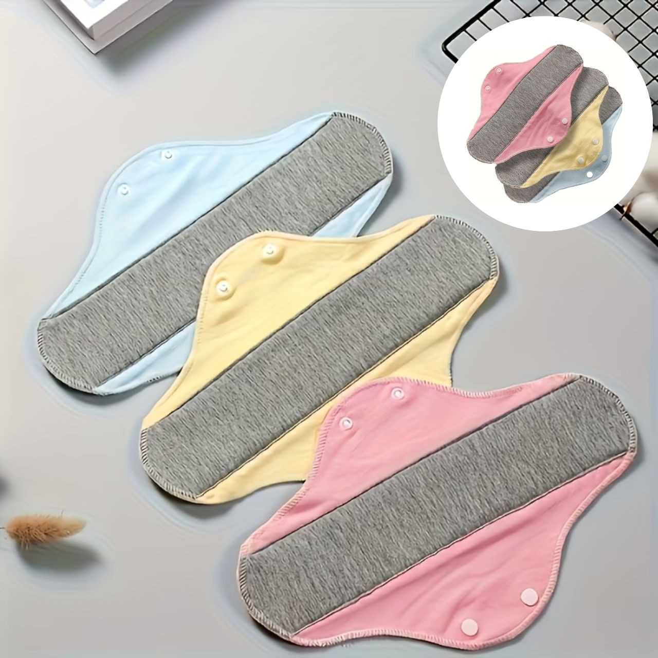 Wielorazowe podpaski menstruacyjne, ReusablePads - Image 4