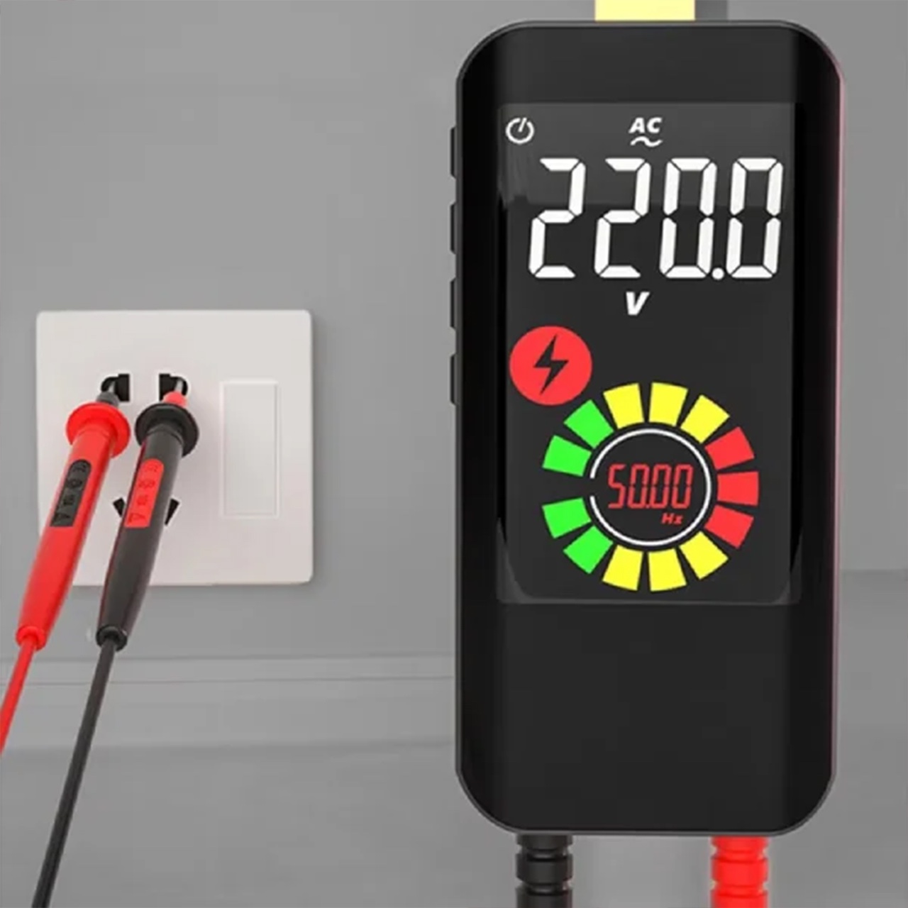 Niezawodny tester, który pozwala łatwo sprawdzić napięcie elektryczne.