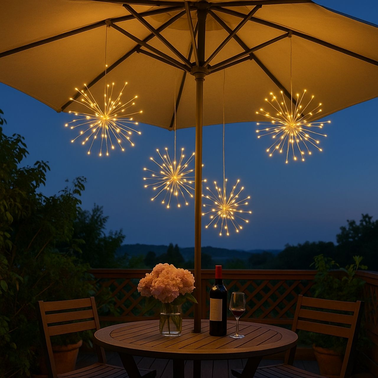 RomanticLights, dekoracja świetlna