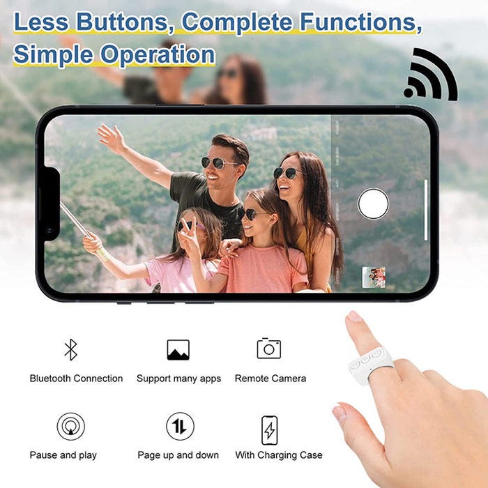 Możesz łatwo połączyć zdalne sterowanie z inteligentnym urządzeniem za pomocą Bluetooth!