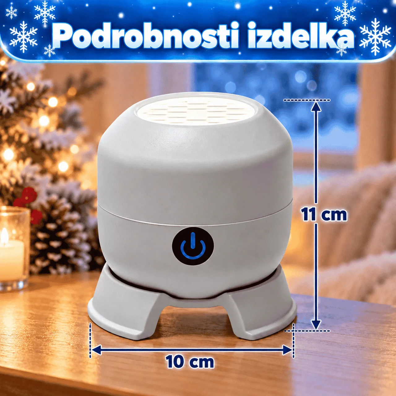 Projektor LED wyświetlający płatki śniegu, SnowLamp - Image 3