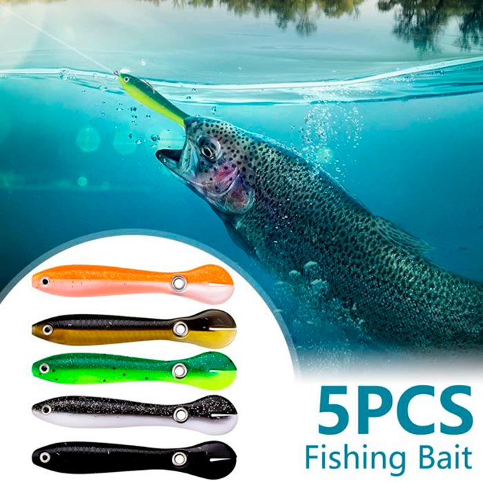 SoftLures, przynęty na ryby (5 sztuk) - Image 3