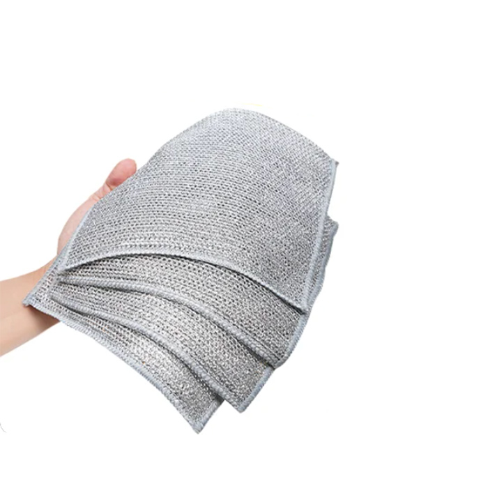 SteelCloths, wytrzymałe ściereczki do usuwania uporczywych plam (4 sztuki)