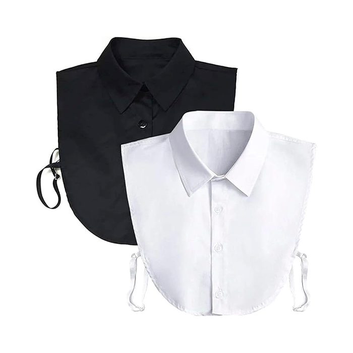 TopCollar, kołnierz damski (czarno-biały)