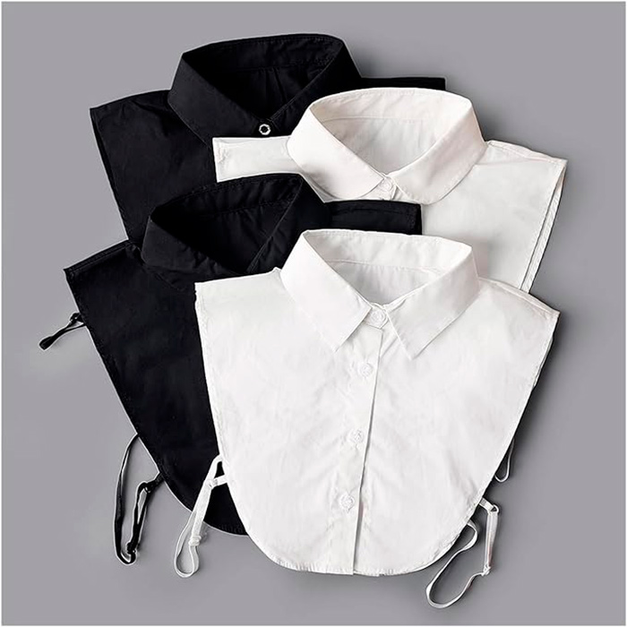TopCollar, kołnierz damski (czarno-biały) - Image 3