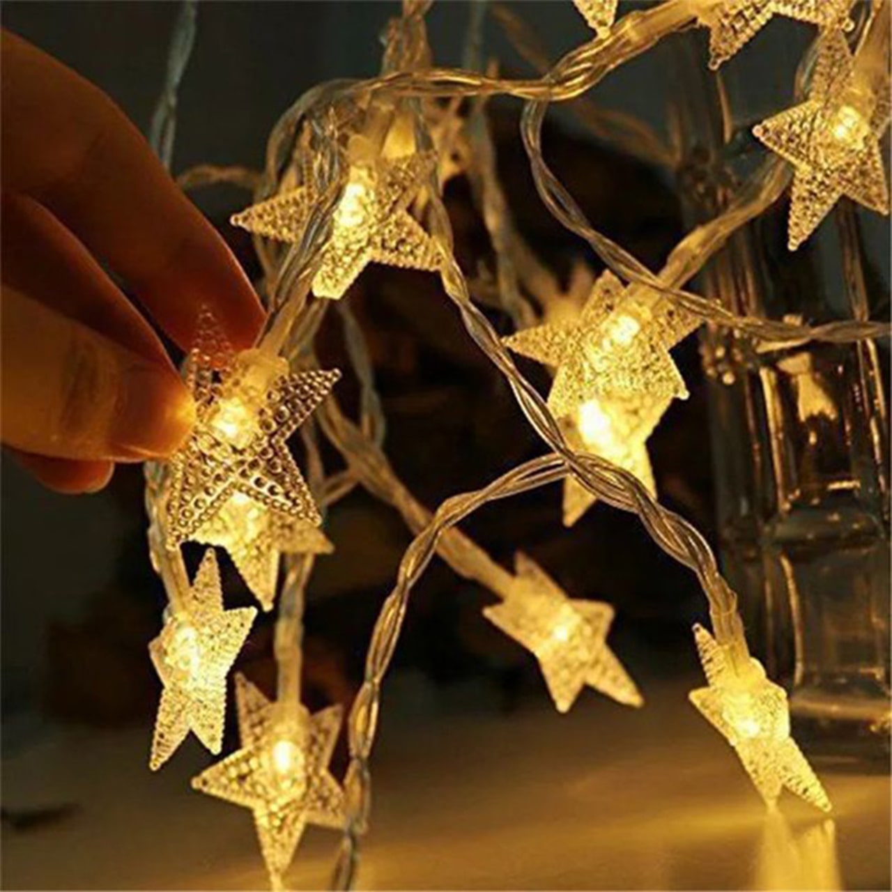 Twinkles, łańcuch świetlny z gwiazdkowymi lampkami (6 m) - Image 1