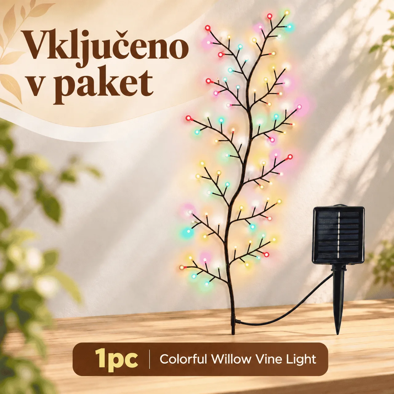Solarna gałązka LED VineLight - Image 2