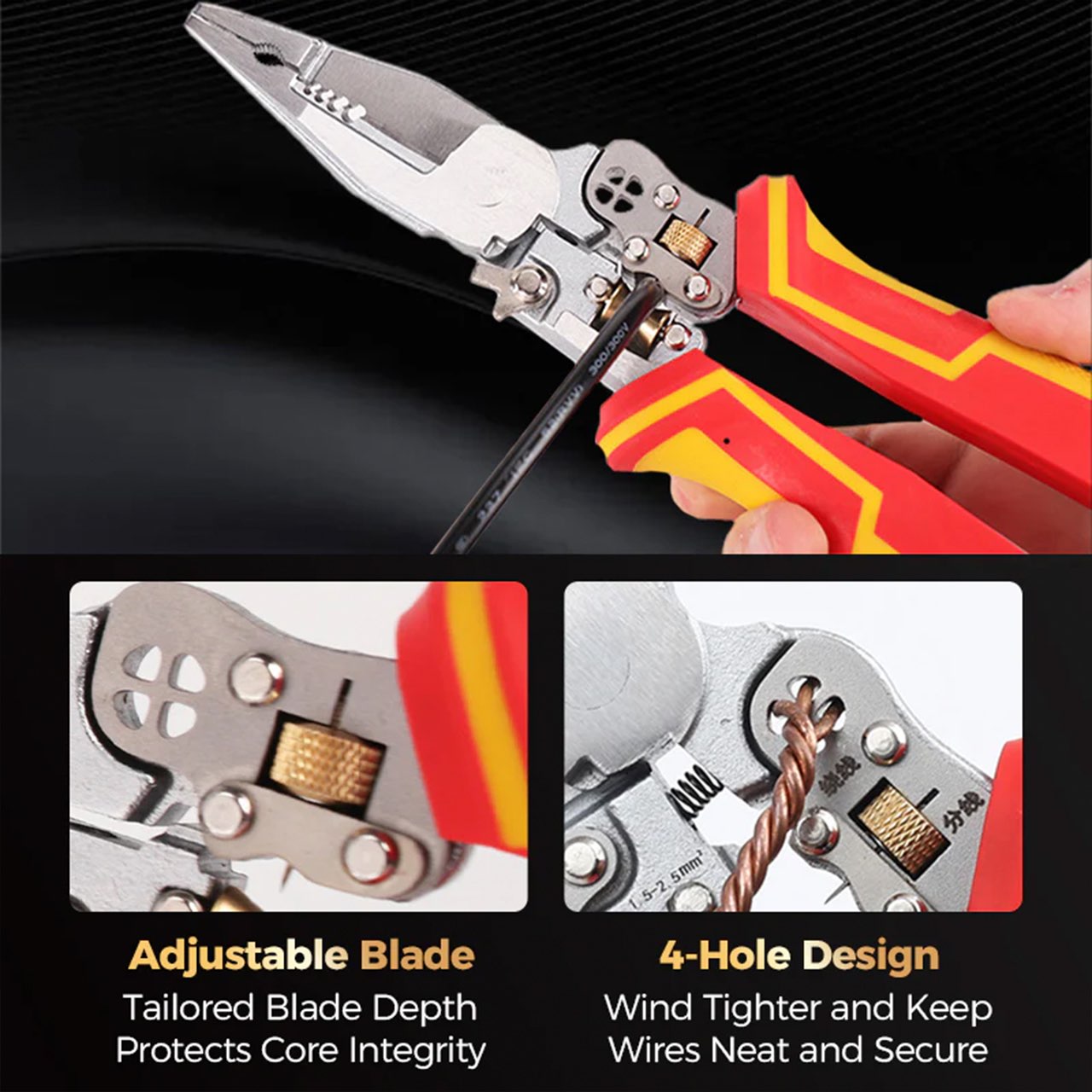 VoltagePliers, uniwersalne szczypce do pracy elektrycznej z miernikiem napięcia - Image 5
