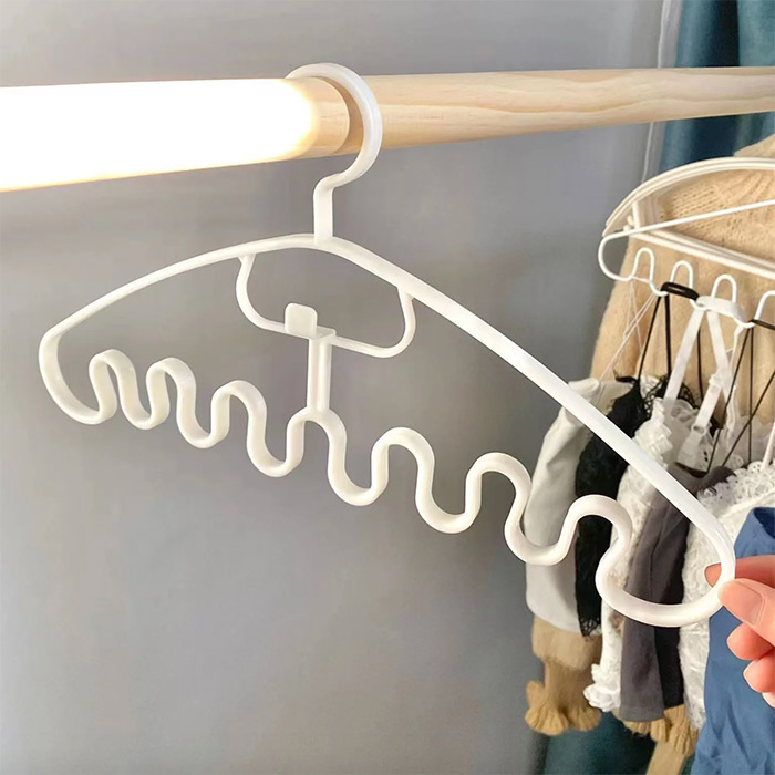 WavyHanger, wieszak do zawieszania kilku przedmiotów naraz (10 sztuk) - Image 8