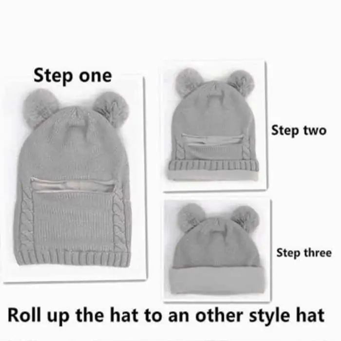 WinterHat, dziecięca czapka zimowa zakrywająca głowę, szyję i uszy - Image 1