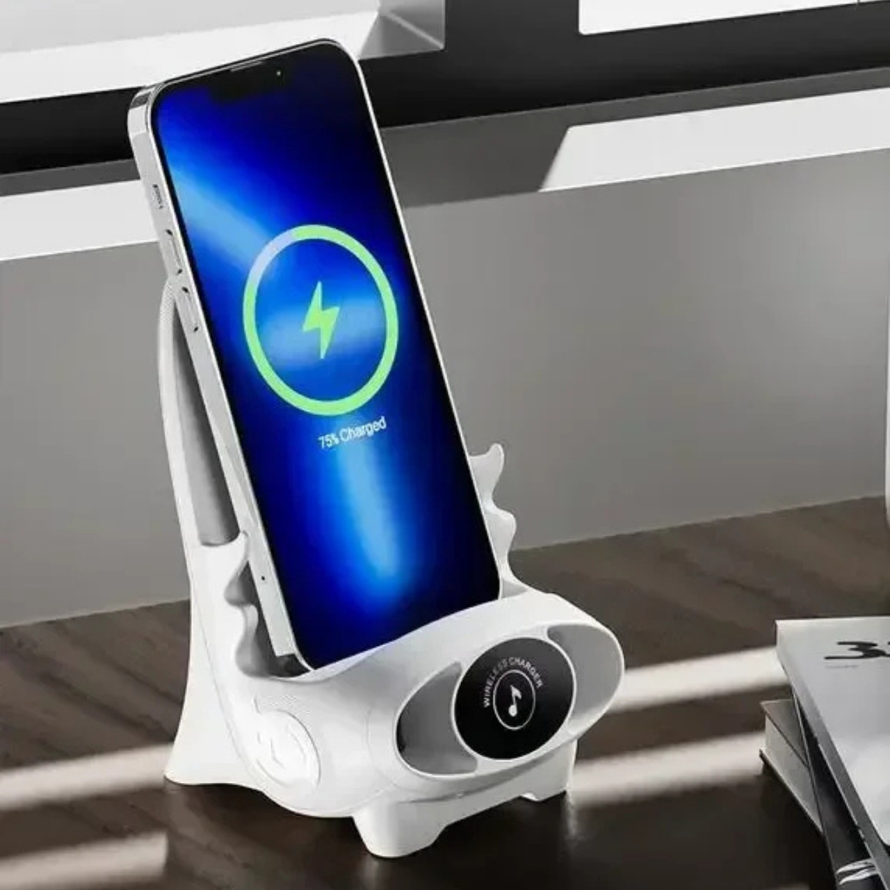 WirelessCharger, bezprzewodowa szybka ładowarka i uchwyt na telefon w jednym - Image 9